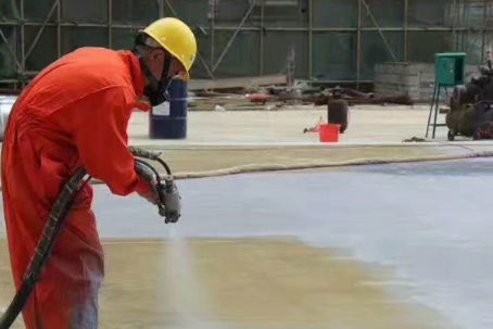 张家口彩色路面喷涂是一种为路面